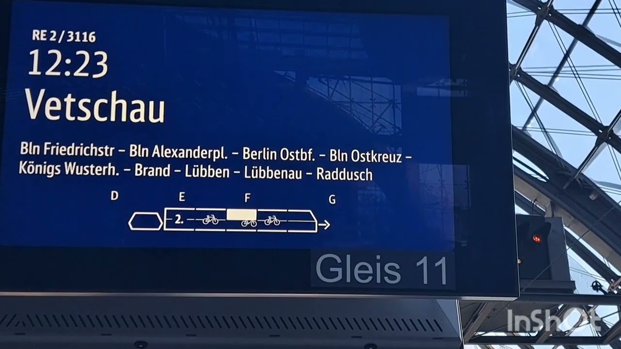 Ansagen aus Berlin Hbf Teil 1/2