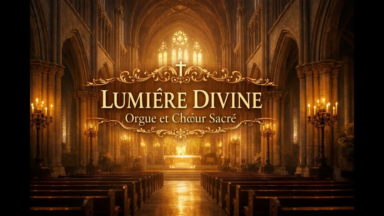 Lumière Divine dans le Sanctuaire | Orgue & Chœur Sacré – Musique Catholique Solennelle