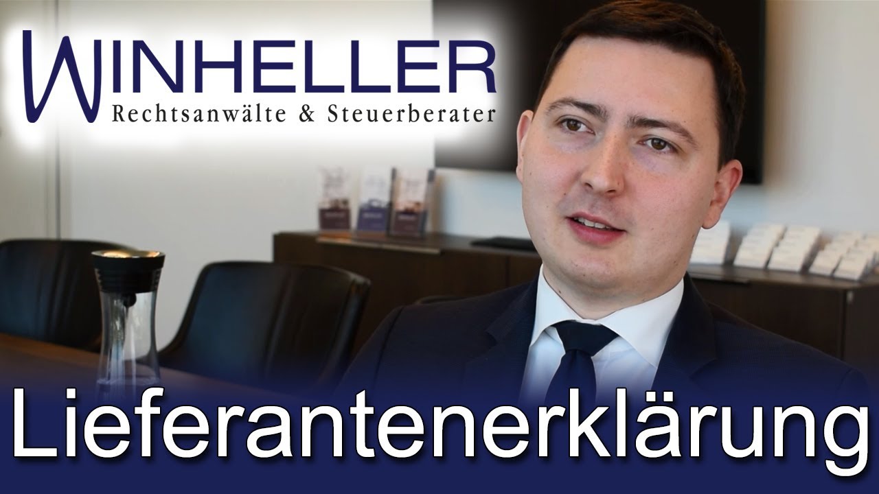 Lieferantenerklärung | Wofür benötigt man eine Lieferantenerklärung? Was bedeutet Warenursprung?