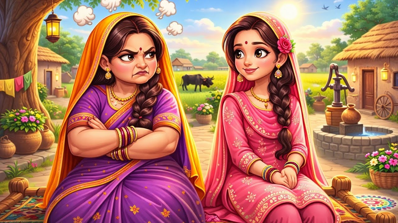 गरीब मायके वाली बहू और तेज सास| HINDI कहानी |CARTOON STORY| HINDI STORIES| MORAL STORY  