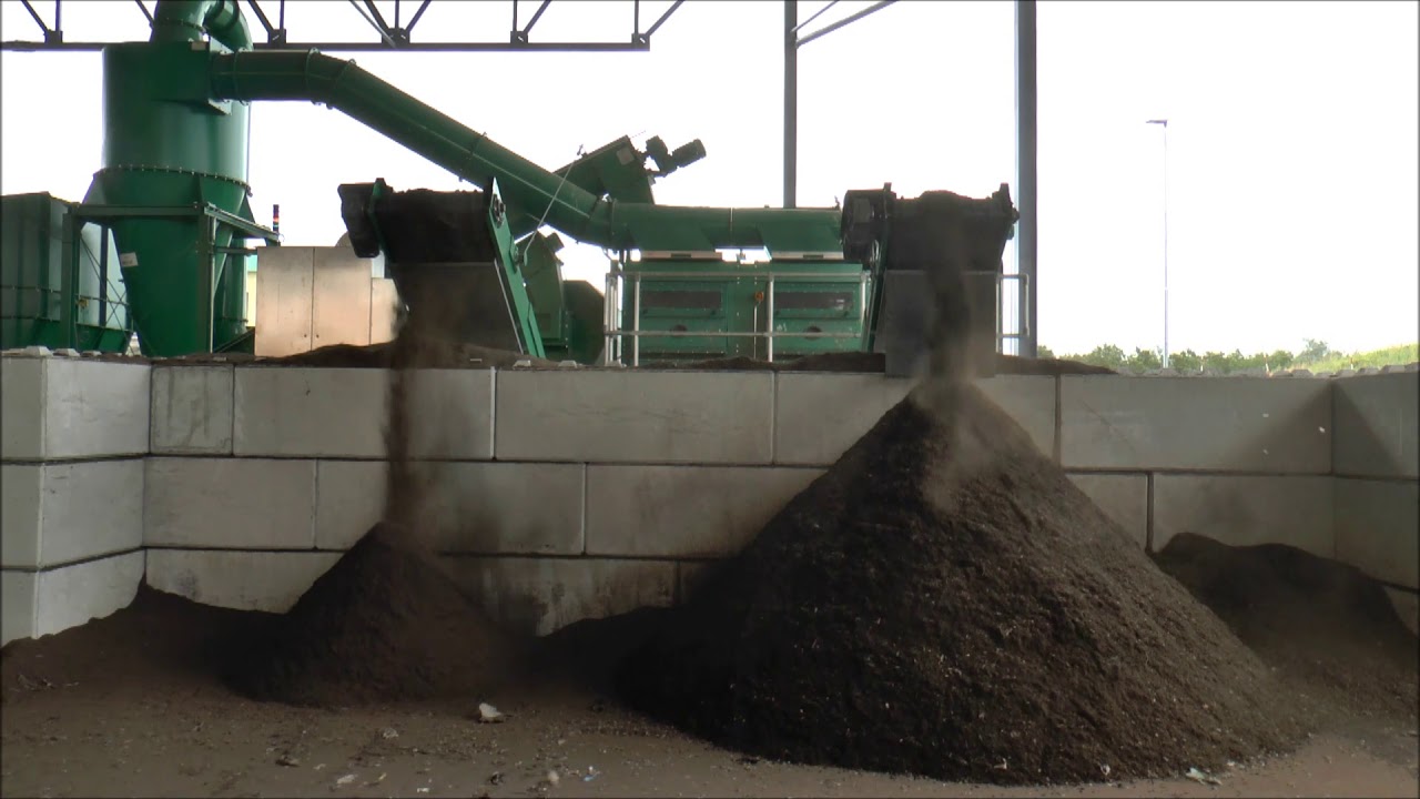 KOMPTECH Compost refining / Kompostaufbereitung