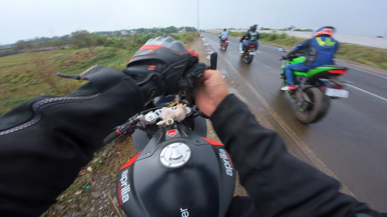 Aprilia RS457 Top Speed Test | Zx6r | Sunday Ride - POV | ASMR [4K]