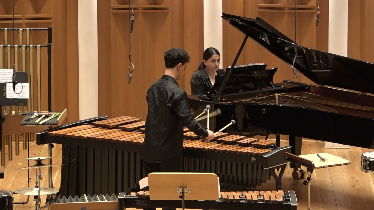 TOCCATA, IMPROVISATION AND FINALE for percussion instruments and piano - Rumei Bayraktarov 