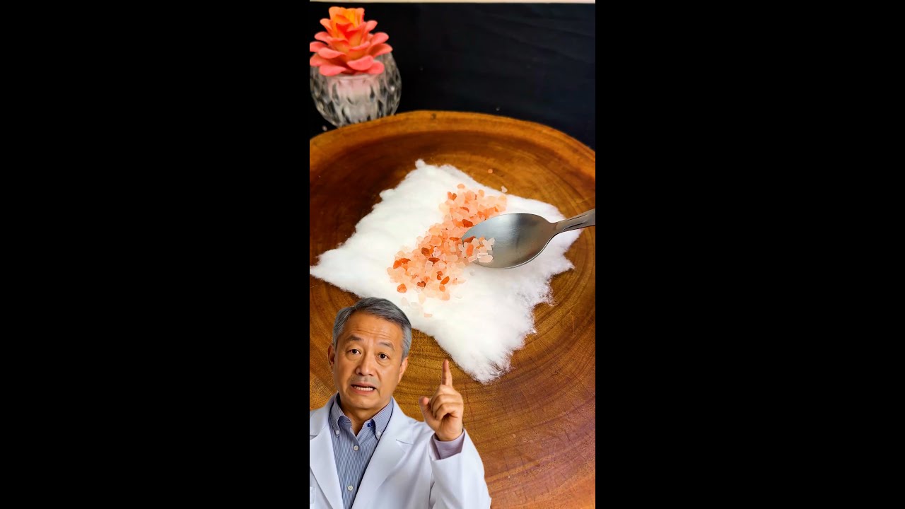 Just put coarse salt on cotton  They don’t want you to know this!