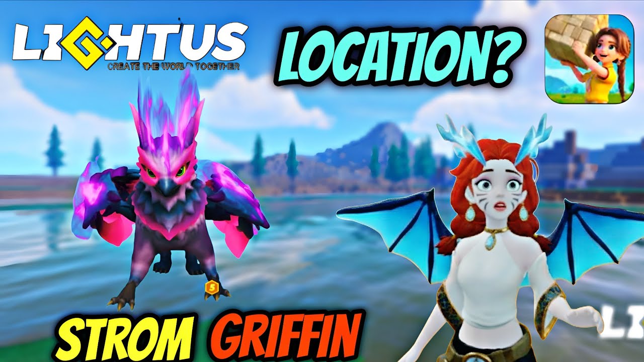 Lightus! How to get strom griffin in lightus 🔥😎#lightus #palworldmobile #hangoutheaven #aniimo 