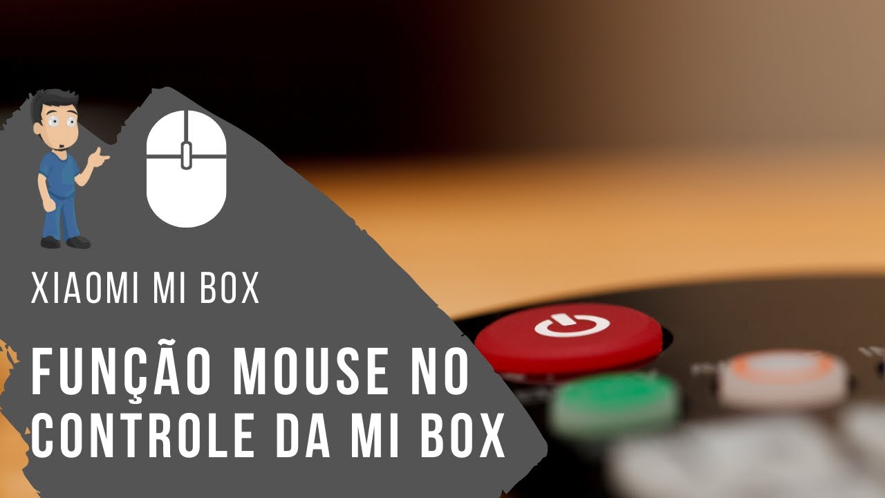 XIAOMI MI BOX - Função Mouse no Controle da Box