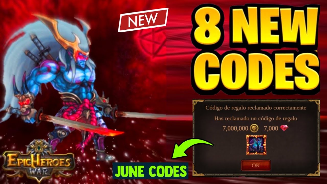 ⚡ JUNE! ⚠️ EPIC HEROES WAR CODE 2025 HEROES WAR NEW EPIC GIFT CODES EPIC HEROES WAR CODE TODAYM
