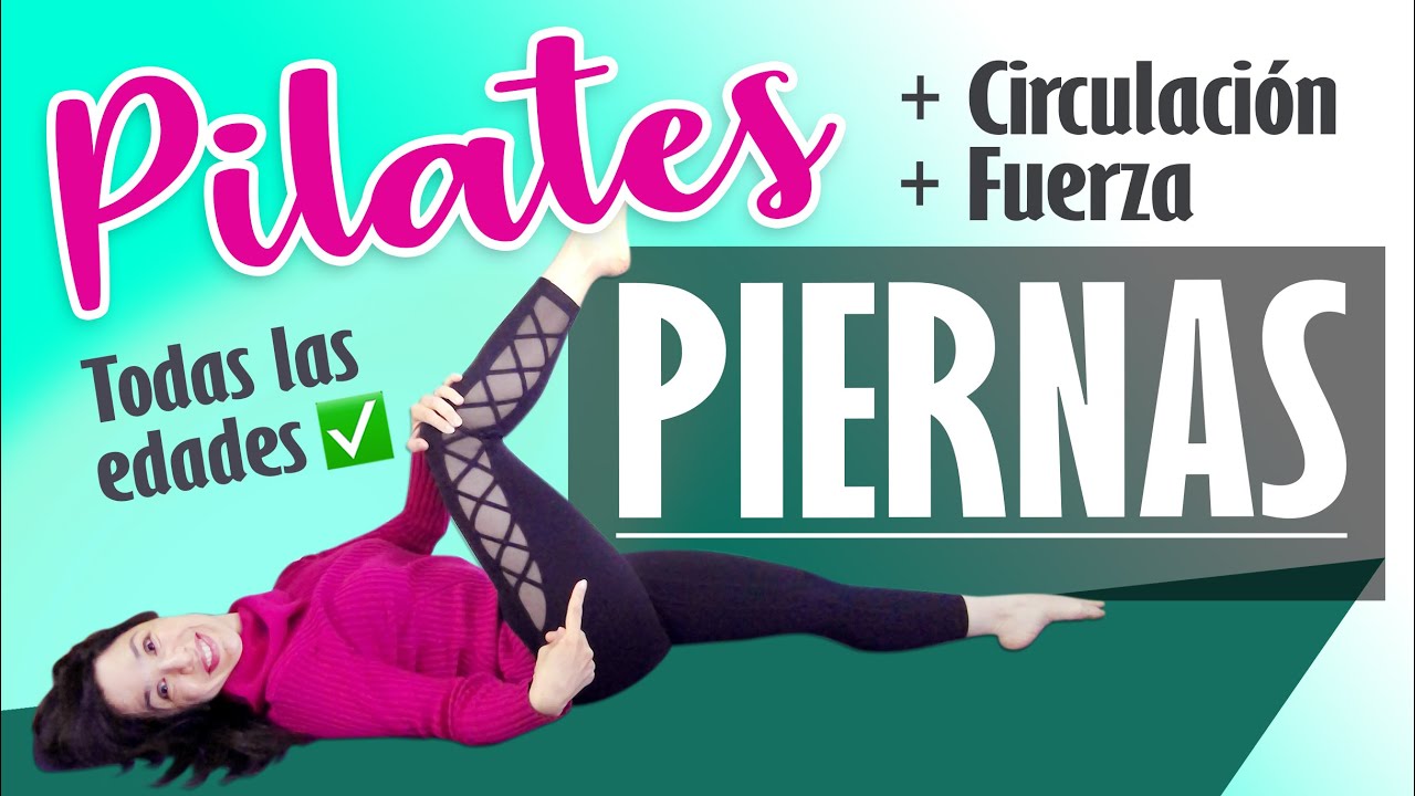 Pilates Suave para Piernas 🦵 Várices | 18 min | Todas las edades ✅