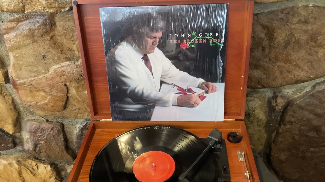 John Gibbs The Broken Rose Gospel Christian Vinyl LP Record Full Album