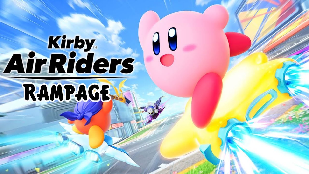 Air Rider Rampage | Kirby Air Riders Tricks, Glitches, and Funny Moments 4
