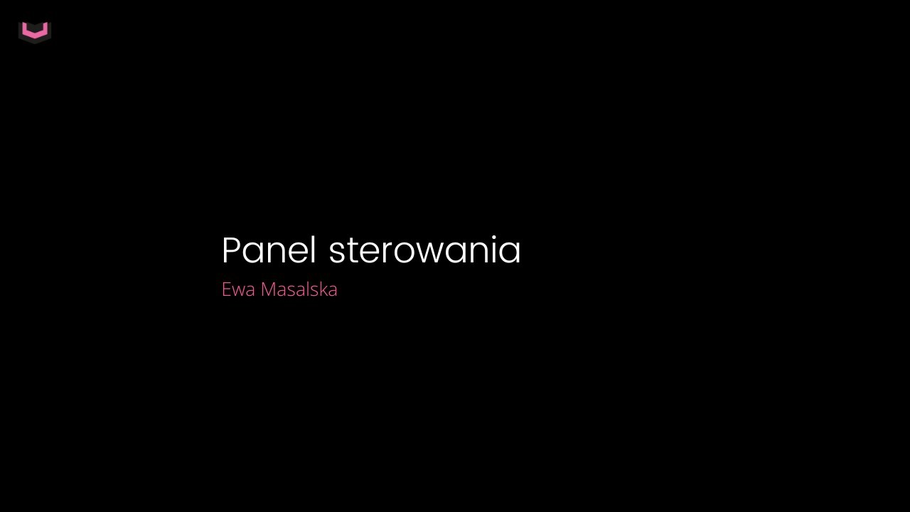 Panel sterowania &minus; jak dobrze składać teksty