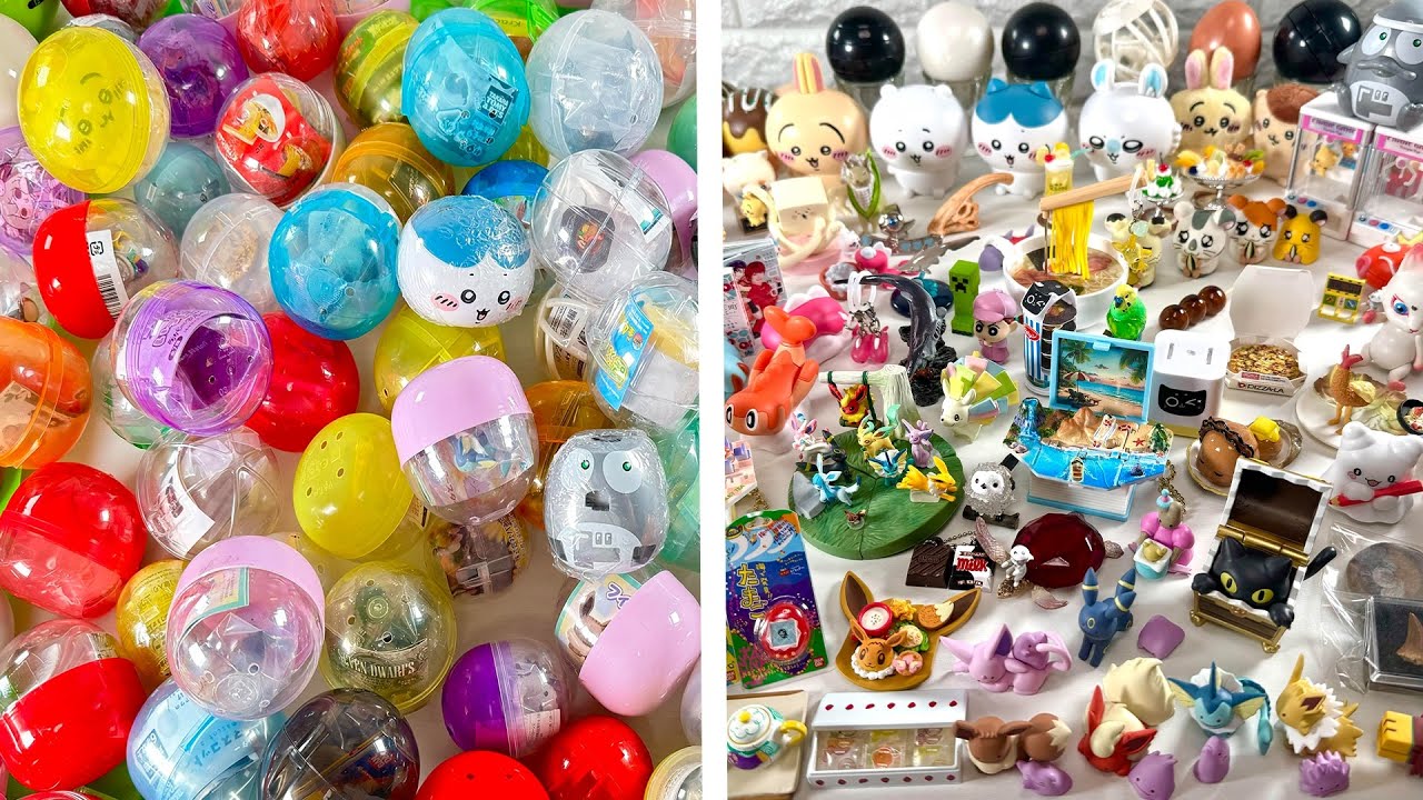 100個以上の買ってから開けてないガチャ開封する