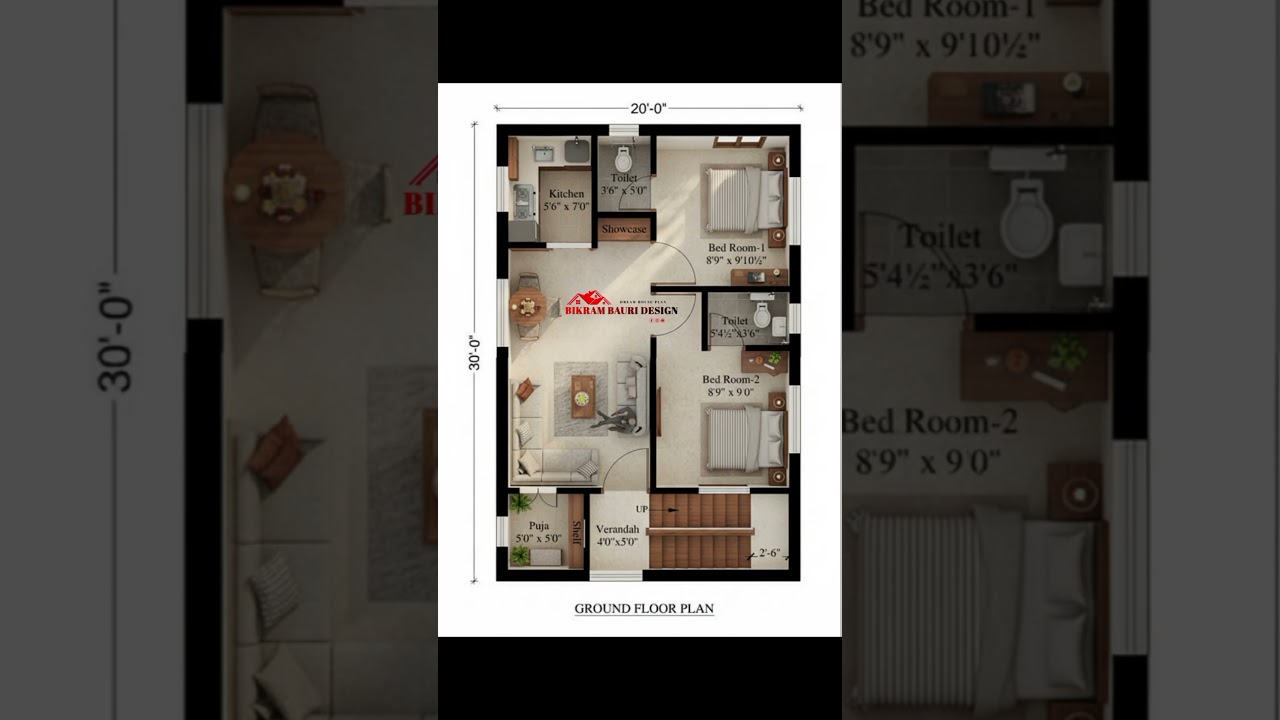 ✨ Smart 600 Sqft Home Design That&rsquo;s 100% Vastu Perfect