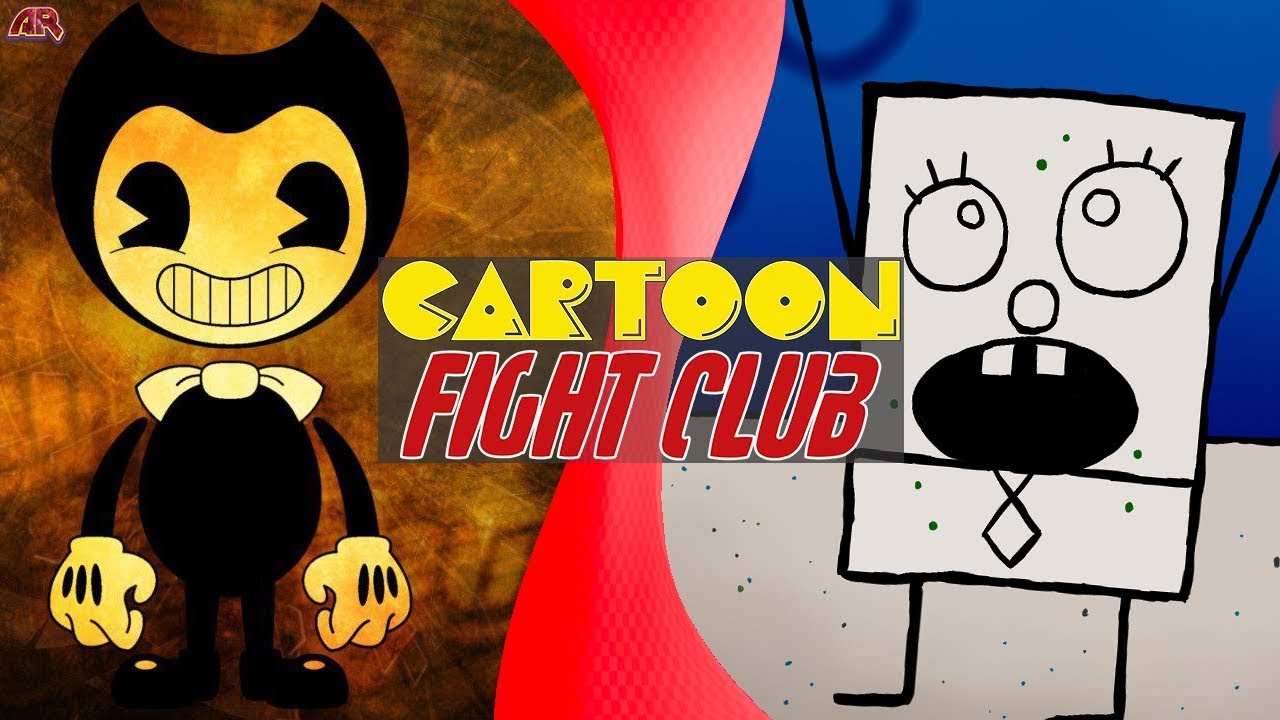 BENDY vs DOODLEBOB REMATCH! (Bendy and The Ink Machine vs SpongeBob SquarePants) CARTOON FIGHT CLUB