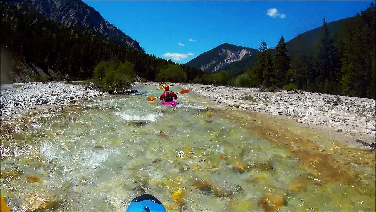 Obere Isar - Kajak im Hinterautal