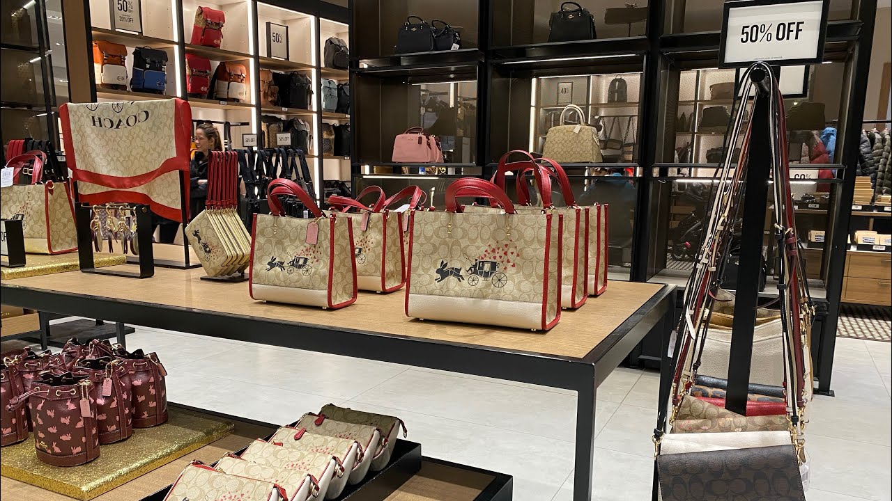 COACH OUTLET~ UP TO 65% SALE~RABBIT COLLECTION 2023~BAG ~WALLET #satisfying #viral #shopwithme
