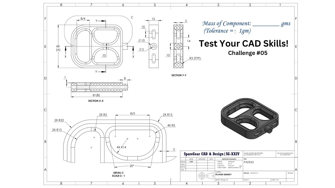 CAD Modelling Challenge #05