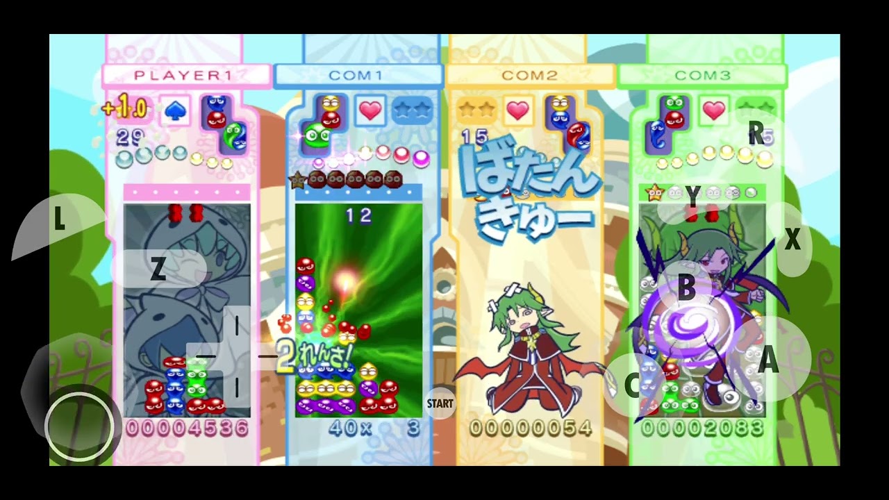 Puyo puyo 20th anniversary fever mode 3 satans it's so funny 