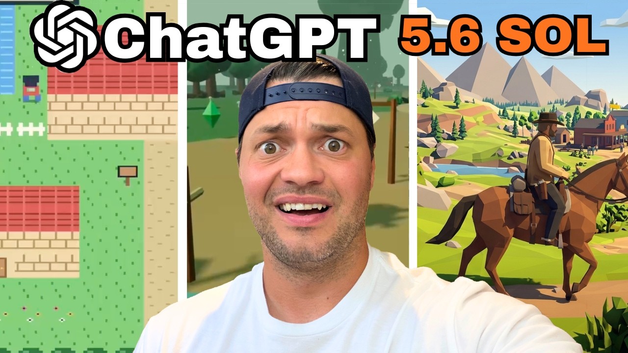 ChatGPT 5.6 создает 3 безумные игры