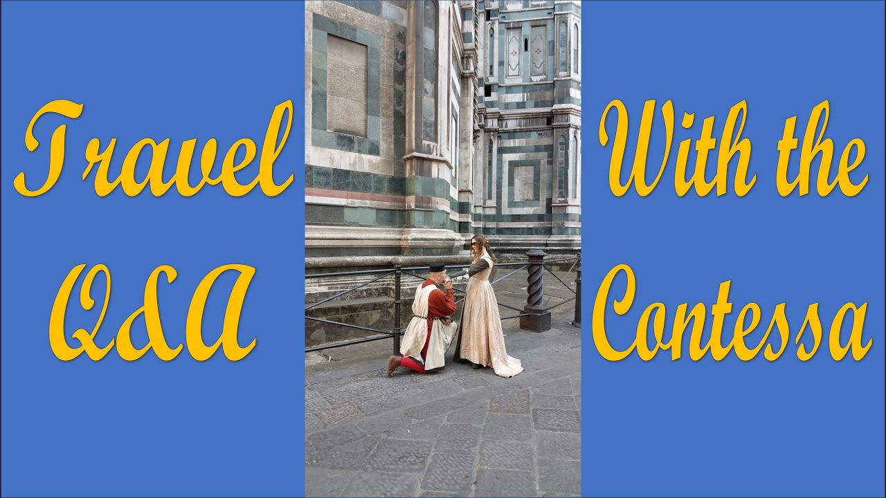 Live From Florence, Italy - A Contessa Travel Q&A!