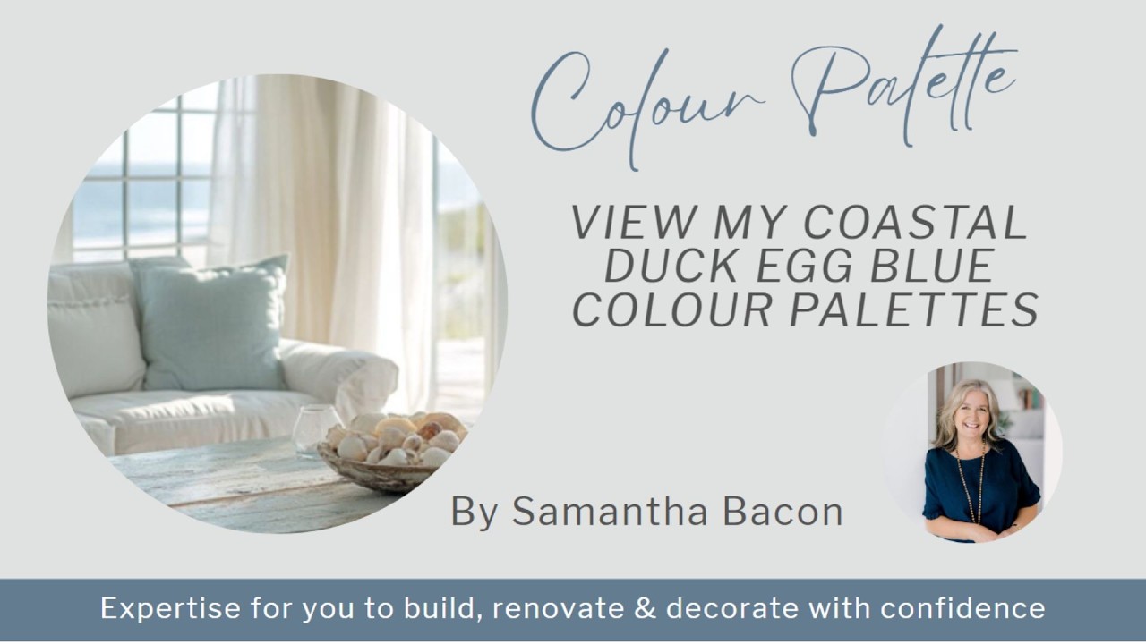 Coastal Duck Egg Blue Palette