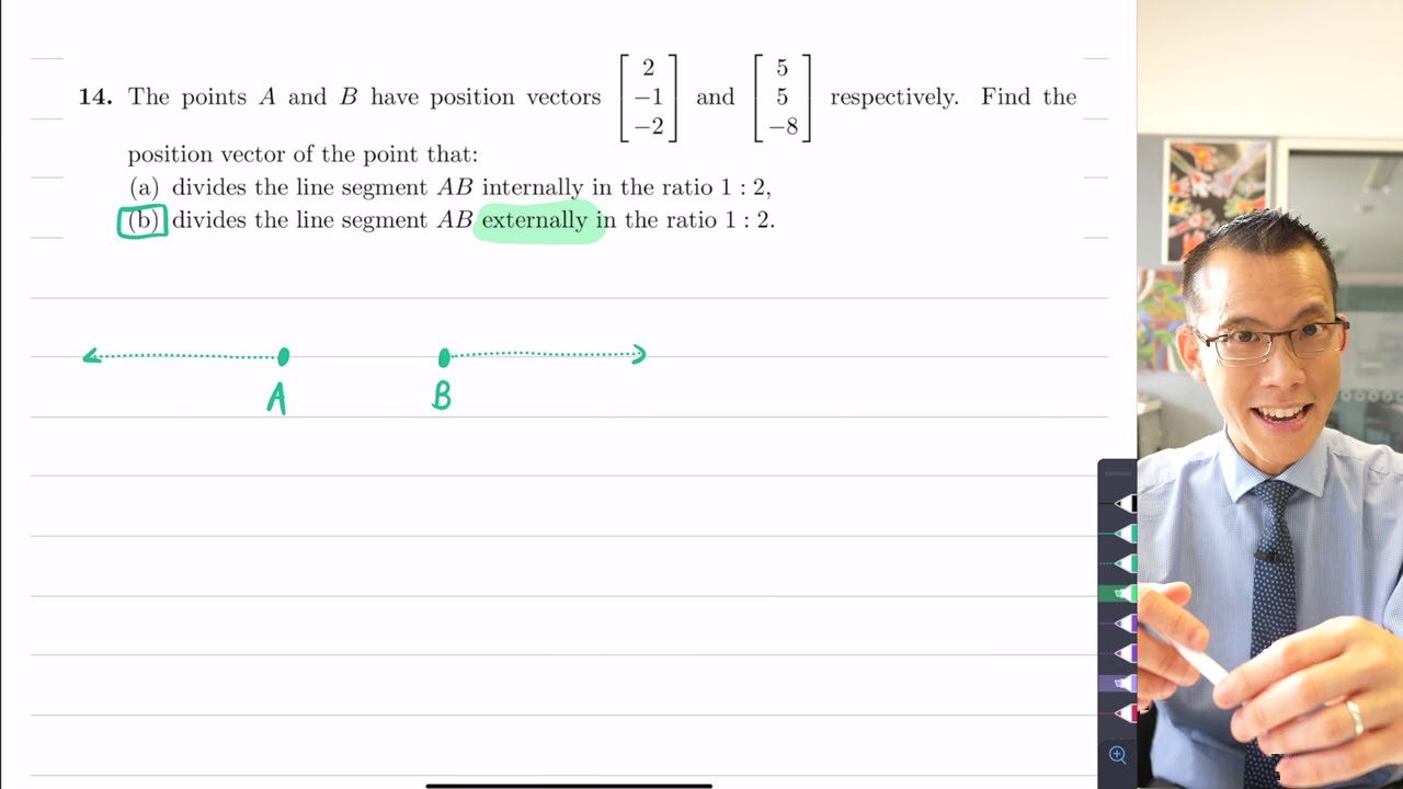 Ratio Division with Vectors (2 of 2: External)