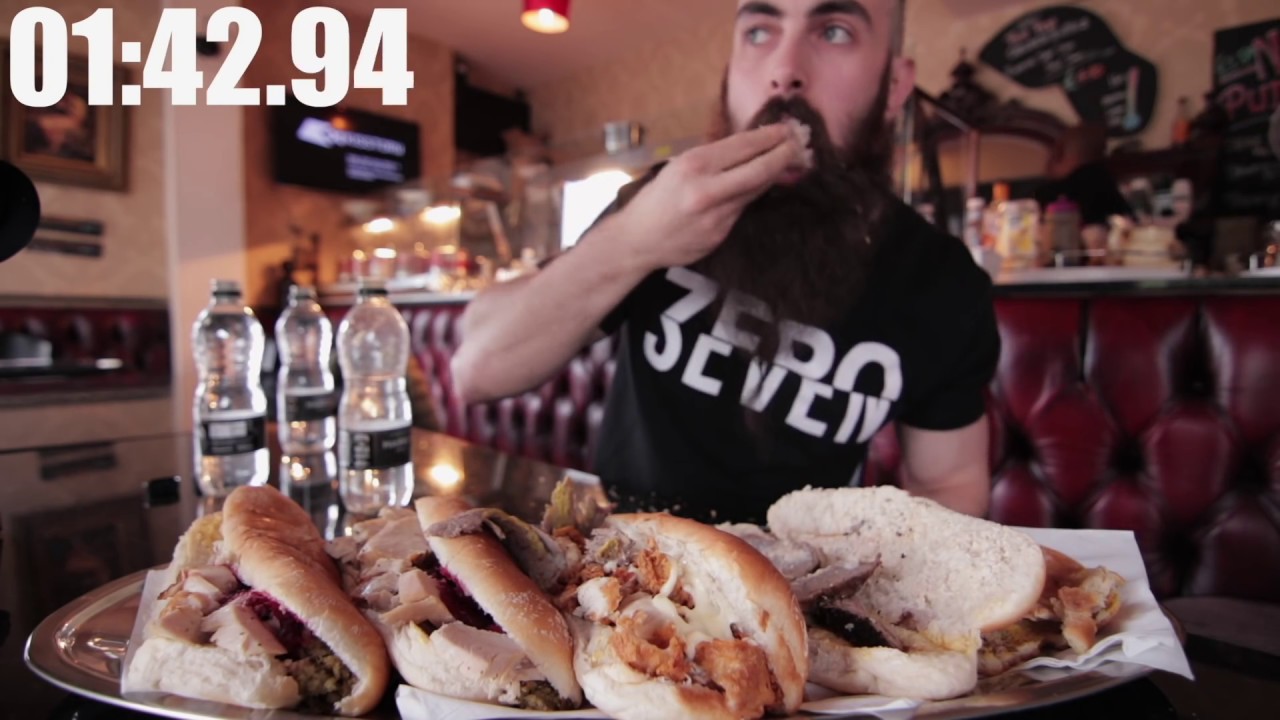 THE MAN V ROAST CARVERY BUTTY CHALLENGE | The Chronicles of Beard Ep.71