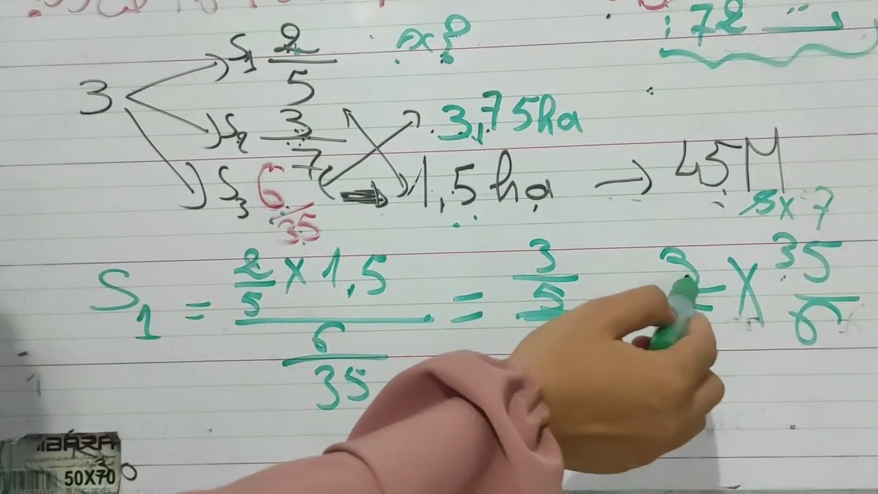 التمارين 71 72 74 ص 35 رياضيات الثالثة متوسط