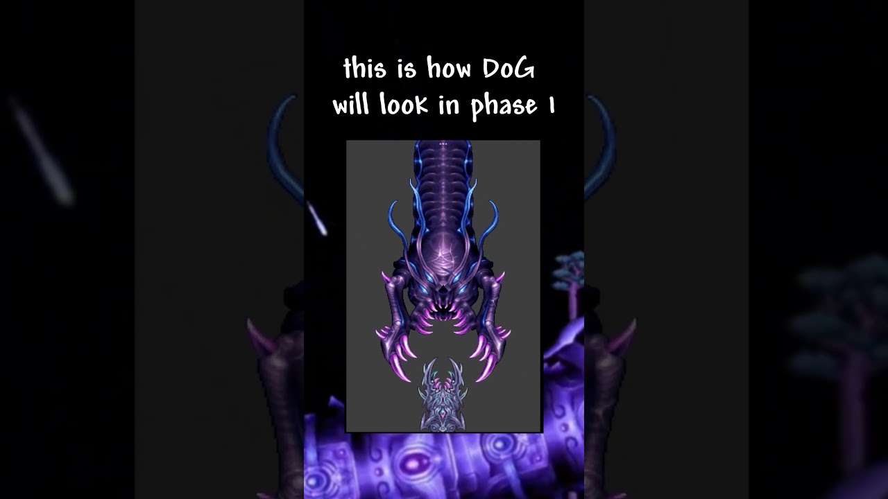 Devourer of Gods NEW RESPRITE! #terraria #calamitymod