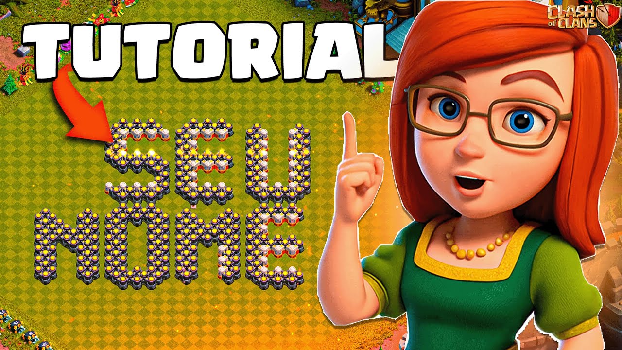 Como criar LAYOUTS PERSONALIZADOS com seu nome!