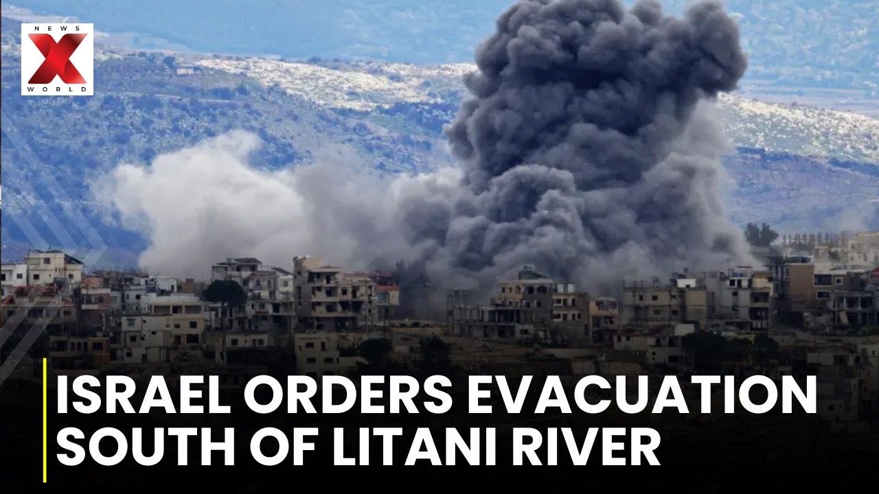 Israel Orders Evacuation South of Litani River as Fighting With Hezbollah Escalates | NewsX World