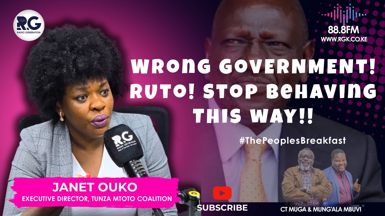 Wrong Government! Ruto! Stop Behaving as If Stealing Public Funds Is Business as Usual ~ Janet Ouko
