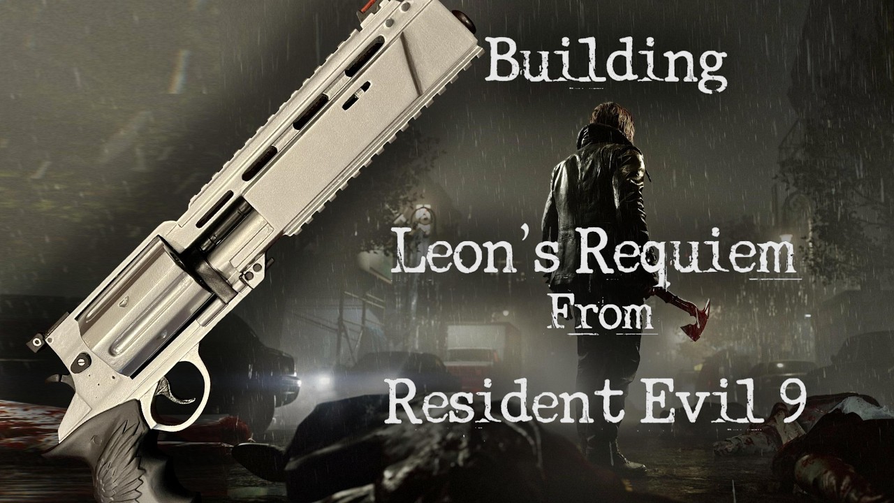 Создание револьвера &laquo;Реквием&raquo; Леона из Resident Evil 9: Requiem | 3D-печать | Полная сборка |