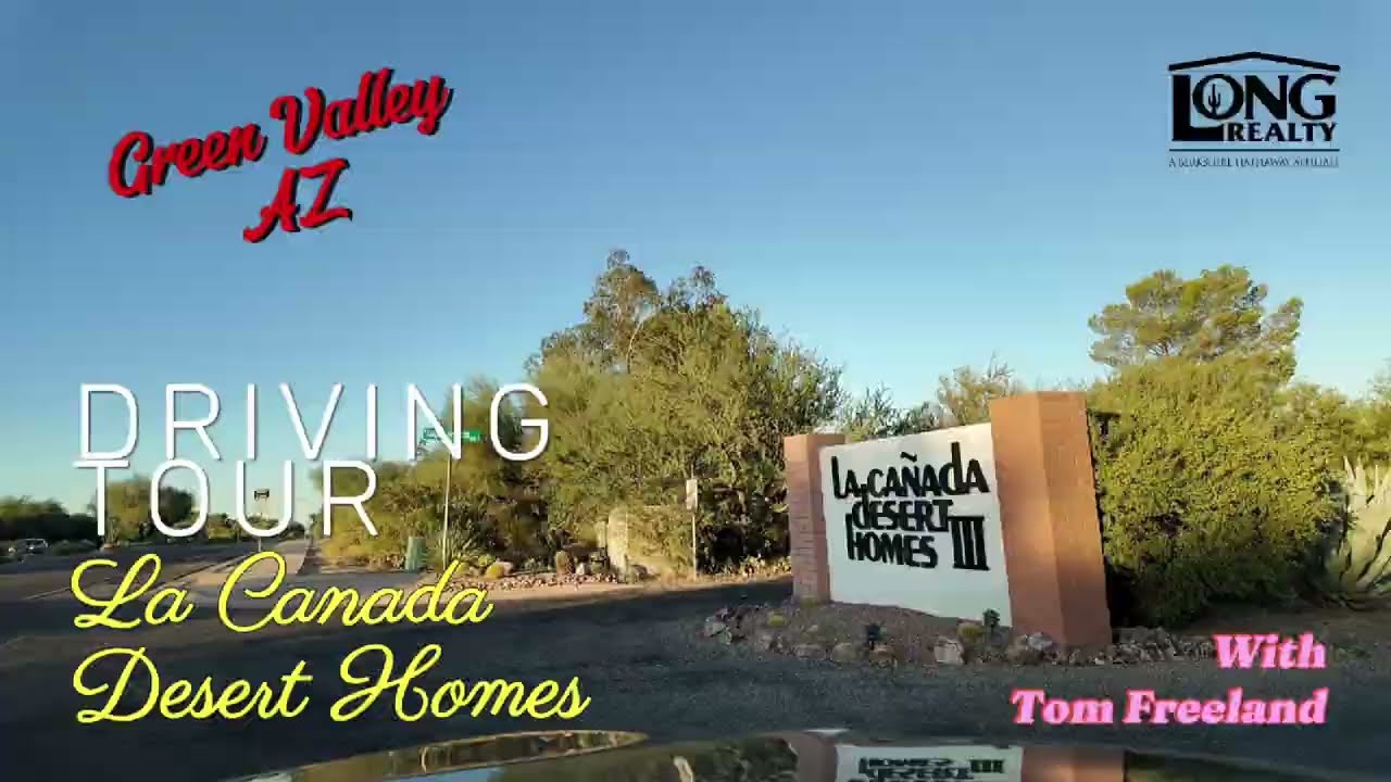 Driving Tour of La Cañada Desert Homes in Green Valley, AZ | Homes for Sale in a Artsy Community