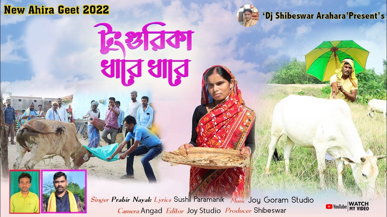 New Ahira Song 2022 || টুংগুরিকা ধারে ধারে || Singer Prabir Nayak