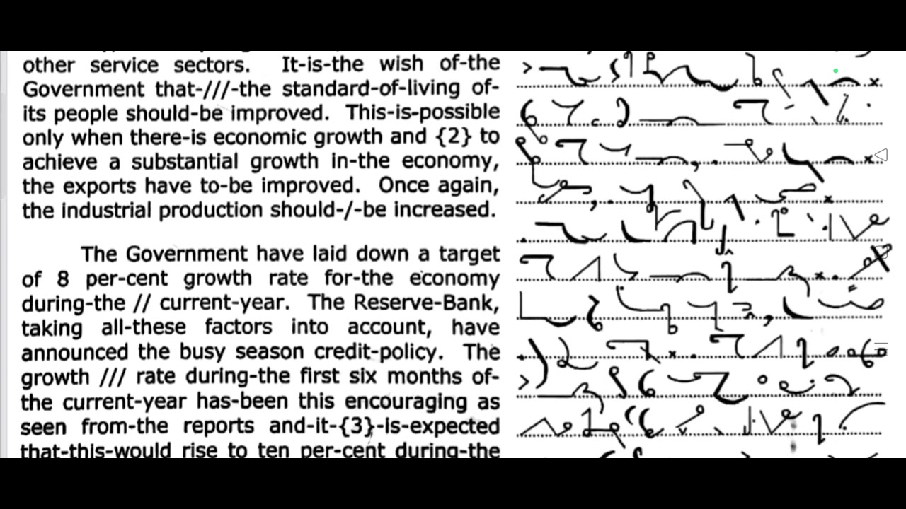 Английская стенографическая диктантка Gcc 80 слов в минуту | полезно для теста на навыки стеногра...