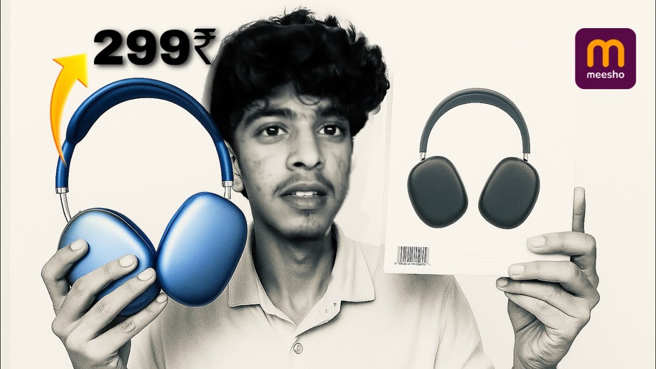 😱Apple Airpods max in just 299₹ | from Meesho 🤫￼