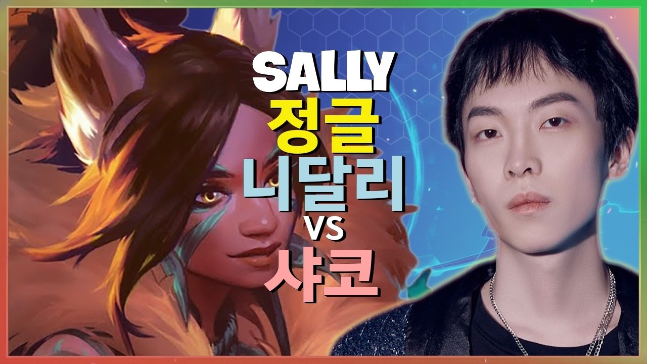 Sally 니달리 : 이 녀석이 챌린저 샤코를 완벽하게 분쇄하는 INSANE 무빙 - 한글자막
