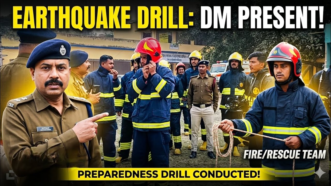 Katihar Earthquake Drill LIVE | DM himself took charge | Ground Report