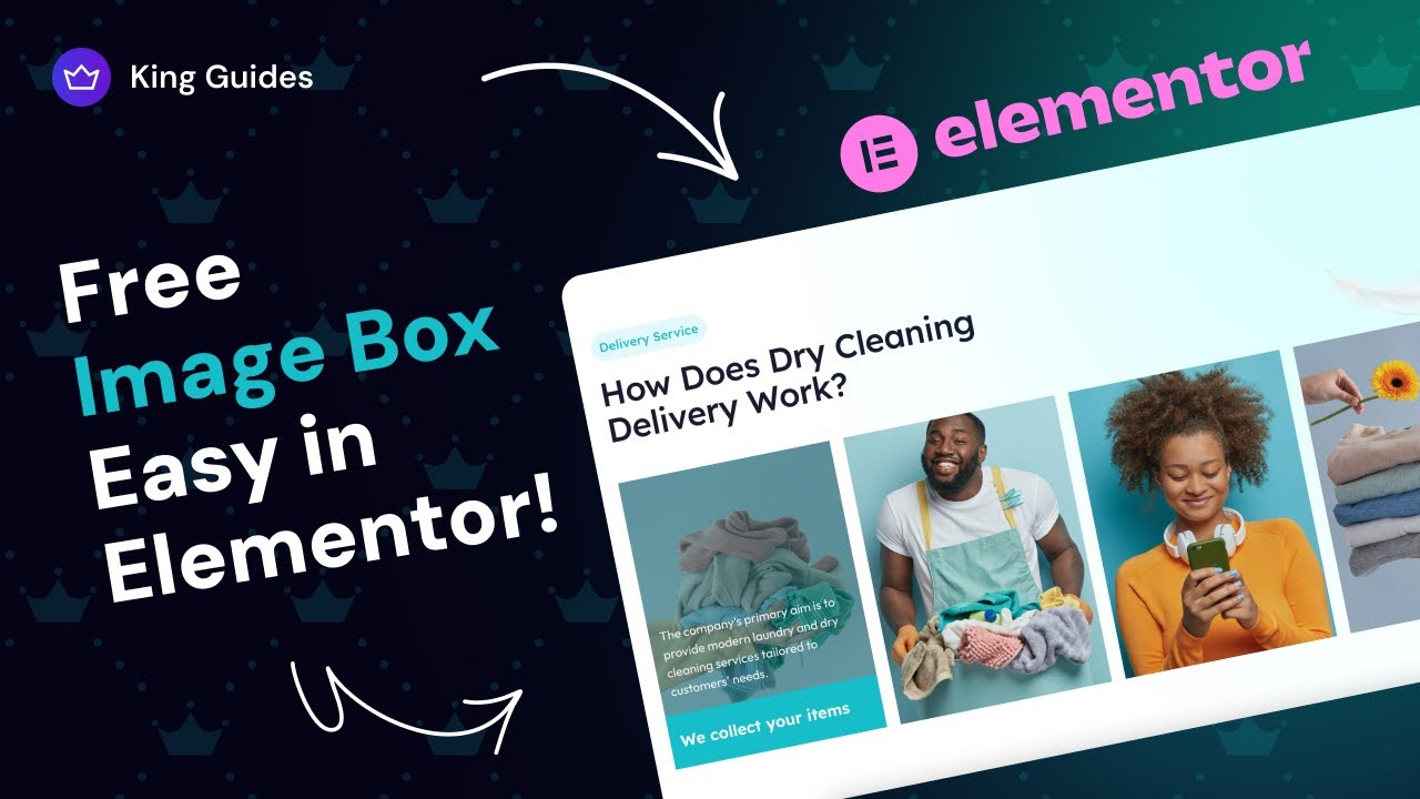 How to Create Image Hover Box Easy in Elementor for Free? - King Addons for Elementor