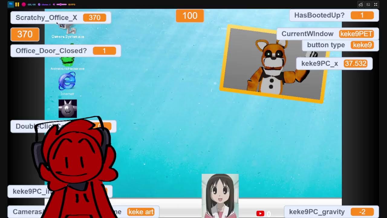 Working on Scratchy's (my fnaf fan game)