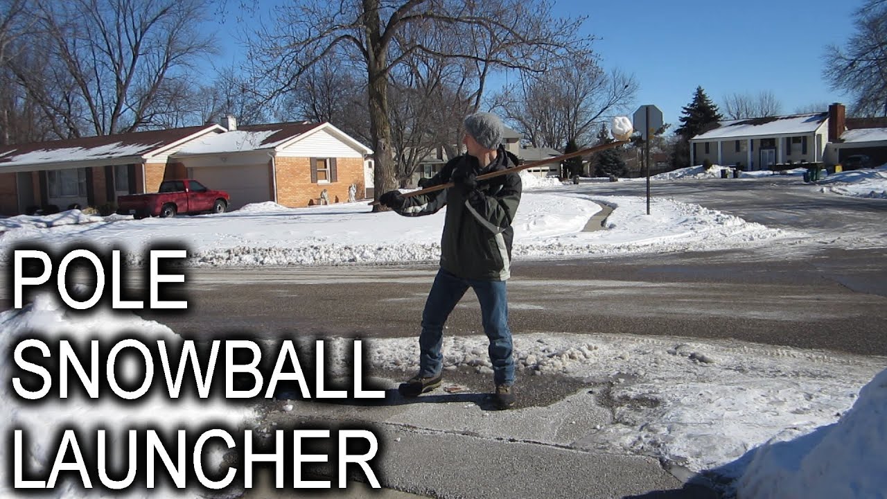 Pole Snowball Launcher