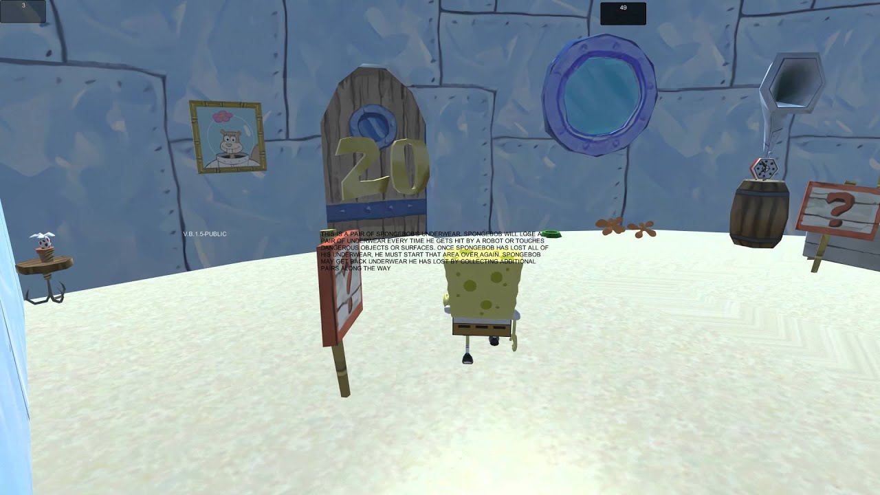 SpongeBob SquarePants BFBB HD, V.B.1.5