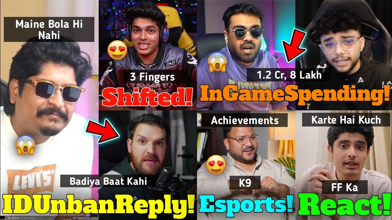 Gyan Reply To Binzaid For ID Unban, Jonathan Shift In 3 Fingers, TG On FF, Mamba & Jay On 💵 Spending