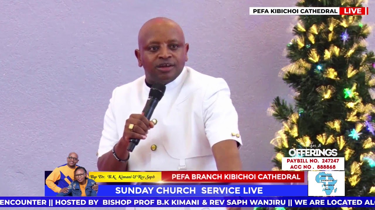 SUNDAY 18-01-2026 || SUNDAY SERVICE LIVE || HOST BISHOP - PROF. B.K KIMANI & REV SAPH