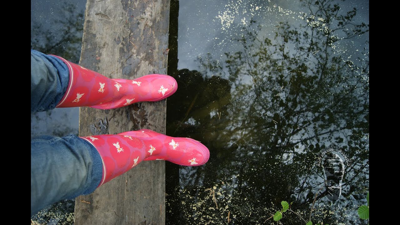 Pink wellies
