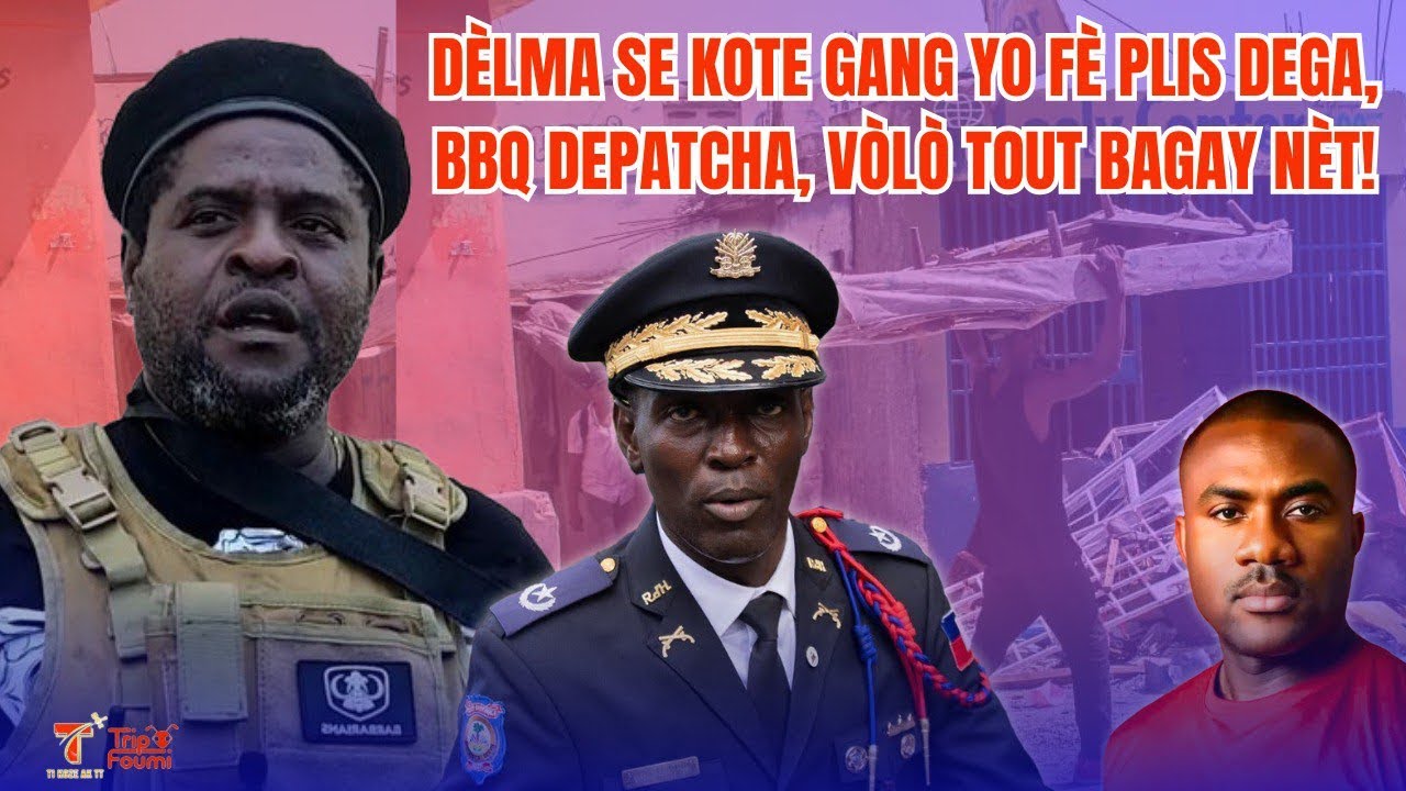 Kikote tew0ris Izo pase? Jimmy Cherizier alyas Poulboukannen se pi gwo kriminèl salòp, men eta Delma
