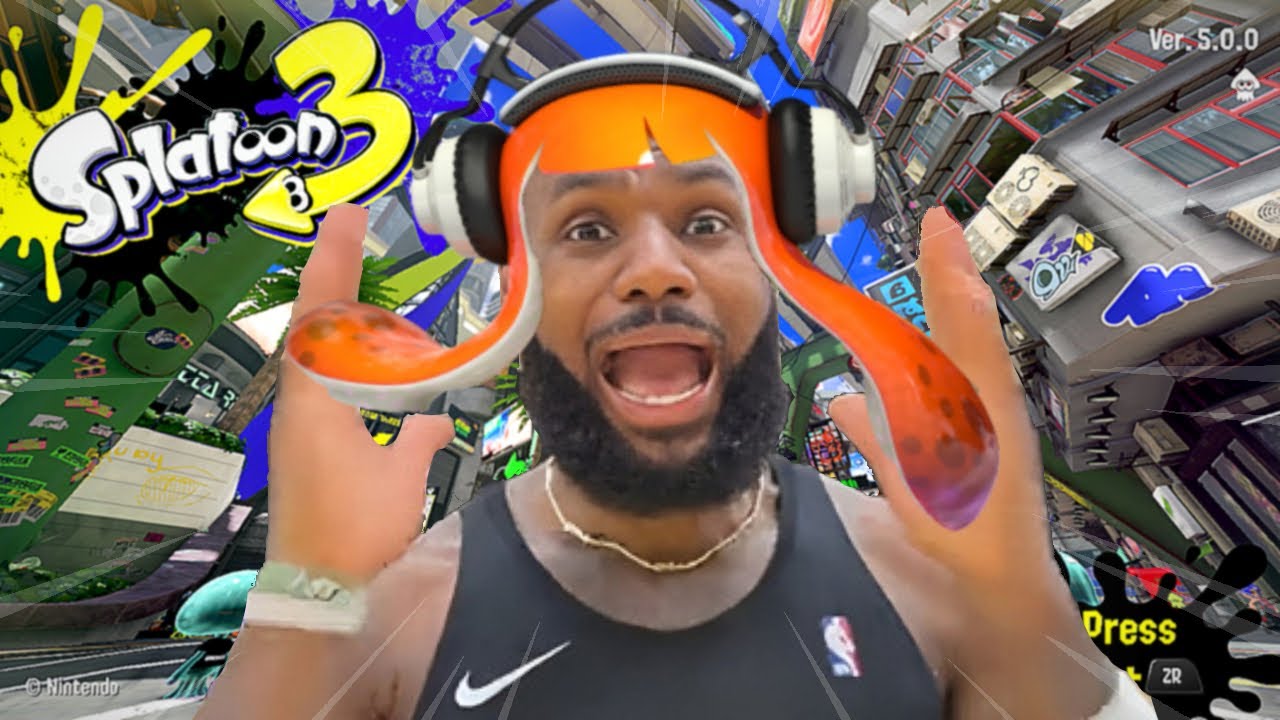 Lebron James, Scream If You Love Splatoon