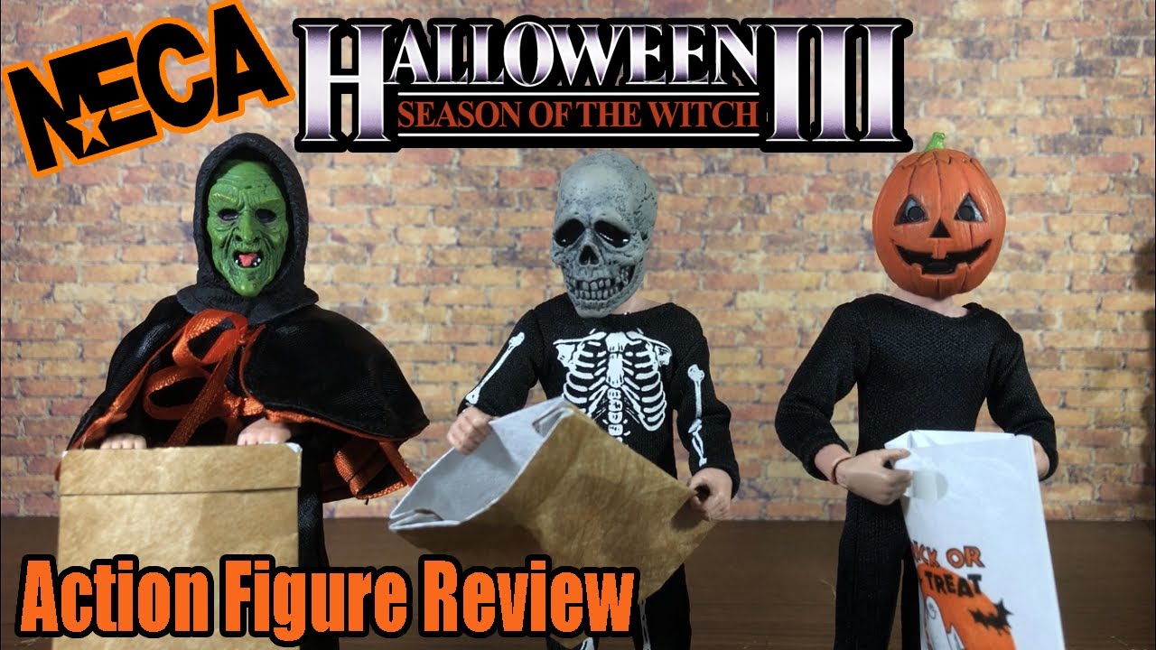 NECA Halloween 3 Season of the Witch Silver Shamrock Trick-or-Treaters | Action Figure Review