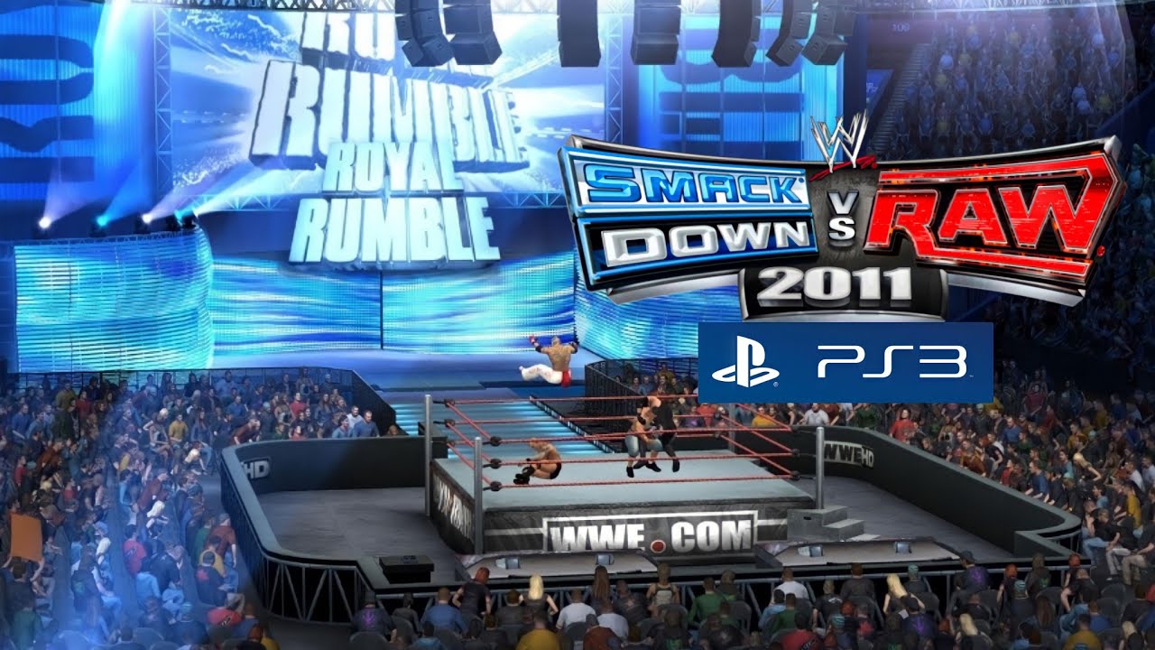 WWE Smackdown против Raw 2011 Королевская битва PS3